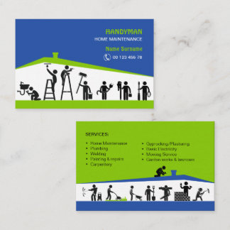Carte de visite pour homme à tout faire et entreti