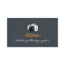 Carte de visite pour la photographie moderne avec
