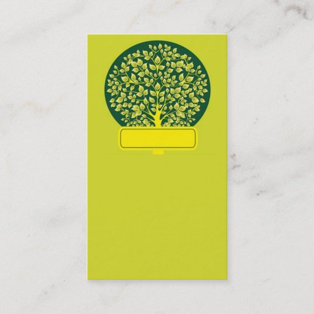 carte de visite pour la protection de (Devant)