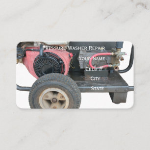 Carte de visite pour la réparation de nettoyeurs h