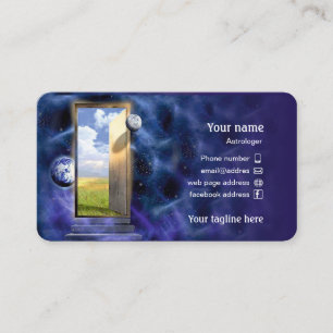 Carte de visite pour l'astrologue