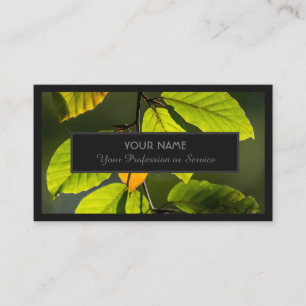 Carte De Visite Pour les experts du jardin et les designers nature