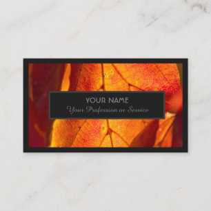 Carte De Visite Pour les experts du jardin et les designers nature