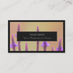 Carte De Visite Pour les experts en fleurs et les fleuristes profe