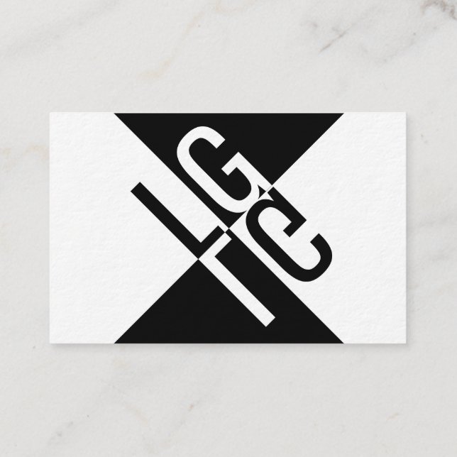 Carte De Visite Pour les hommes qui ont des exigences et des idées (Dos)