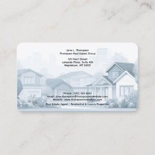 Carte de visite pour l'immobilier de luxe 🏡 ✨💼