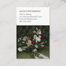 Carte de visite pour photographe 7 Photo + Données