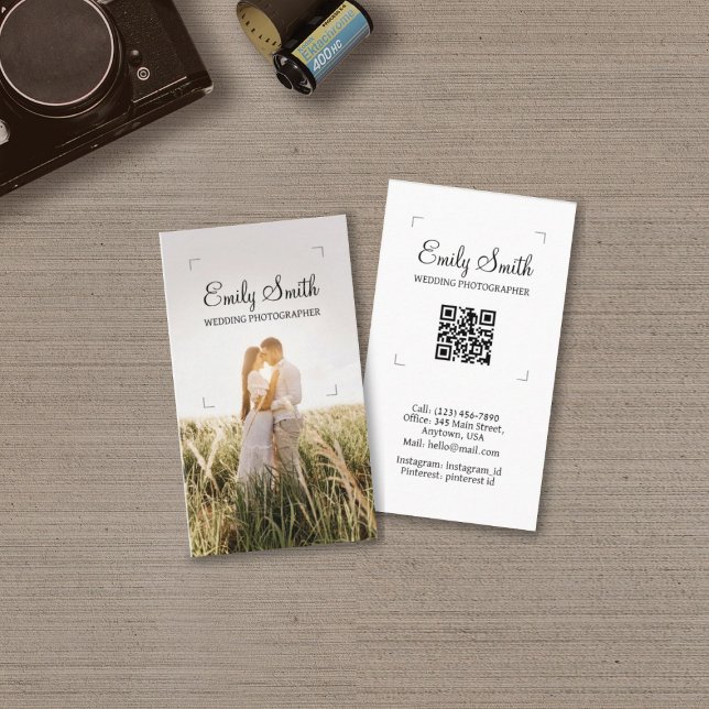 Carte de visite pour photographes | DP7 (Créateur téléchargé)
