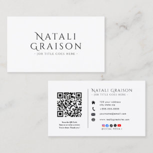 Carte de visite pour propriétaire de petite entrep