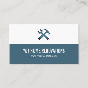 Carte de visite pour rénovation de maison