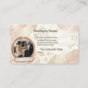 Carte de visite pour retouches
