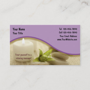Carte de visite pour salon de massage_1