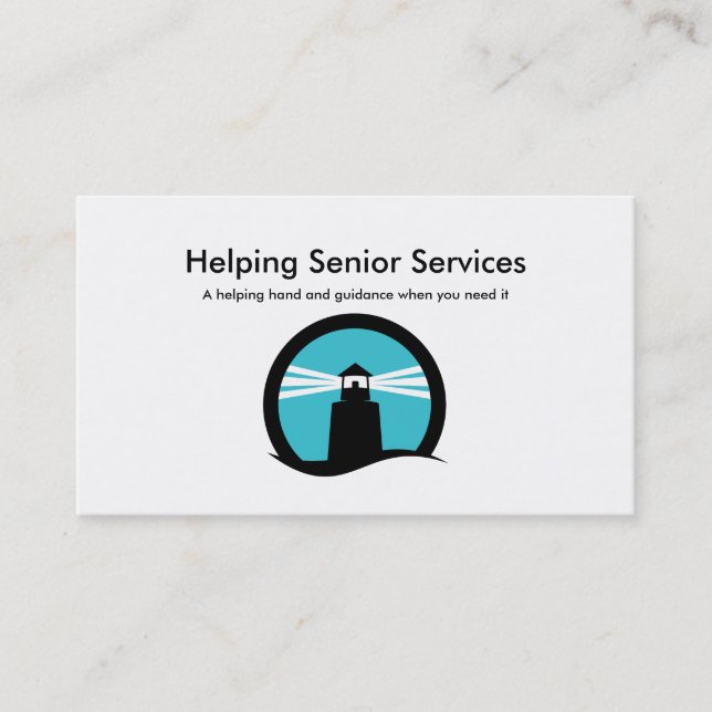 Carte de visite pour services de compagnie pour pe (Devant)