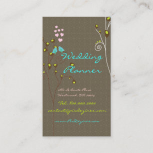 Carte de visite pour Wedding planners