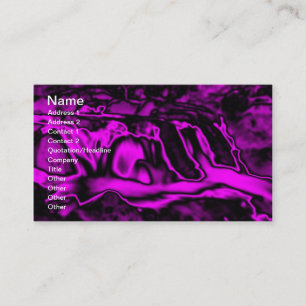 Carte de visite pourpre