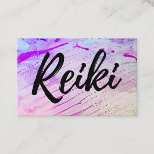 Carte De Visite *~* Praticien Reiki Maître Reiki Guérisseur Énergé