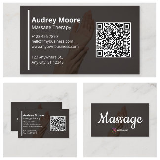 Carte De Visite Praticiens en thérapie de massage Reiki Chiroprati