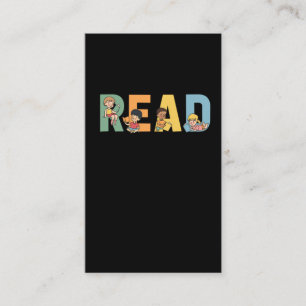 Carte De Visite Prêcheur Enseignant Lire Le Livre De L'Éducation