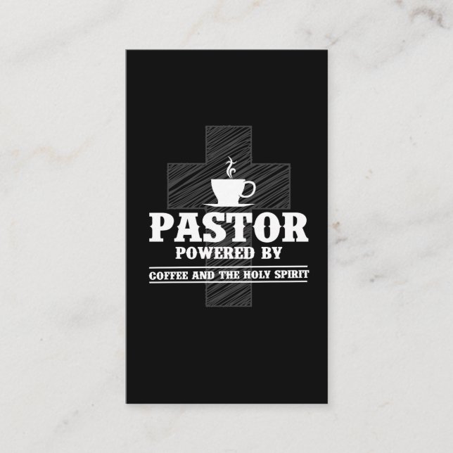 Carte De Visite Prédicateur Louvain-Café Saint-Esprit Caféine Past (Devant)