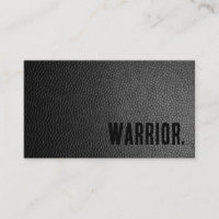 Premier Black Faux Leather Martial Arts
