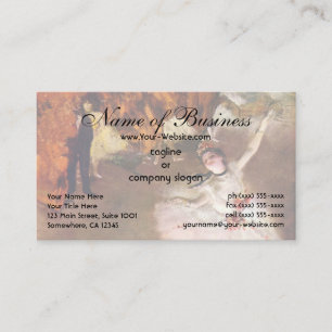 Carte De Visite Première Ballerine; l'Étoile par Edgar Degas