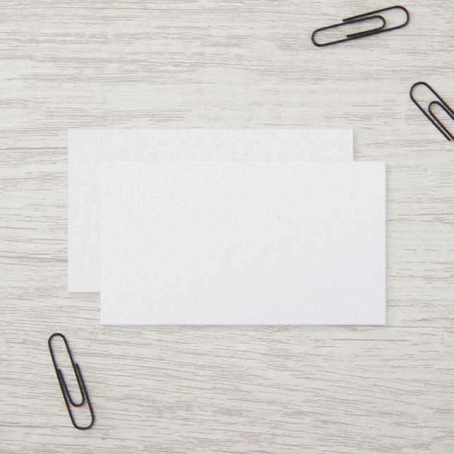 Carte de visite Premium Pearl (Devant/Arrière en situation)