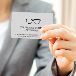 Carte De Visite Prescription Glasses Icon   Optometrist