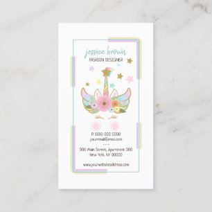 Carte De Visite Présentoir de bijoux de boutique pour enfants lico