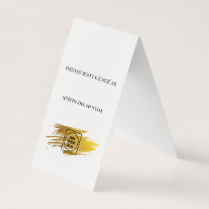 Carte De Visite Présentoir de bracelet avec logo et enseigne pour 