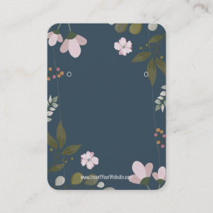 Carte De Visite Présentoir de logo Kraft Eucalyptus Aquarelle pour