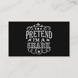Carte De Visite Pretend Poison de Shark