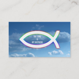 Carte De Visite Prêtre du pasteur   du chrétien  