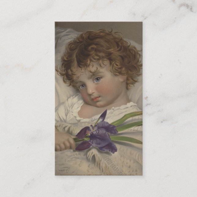 Carte De Visite Primevère papotante (Devant)
