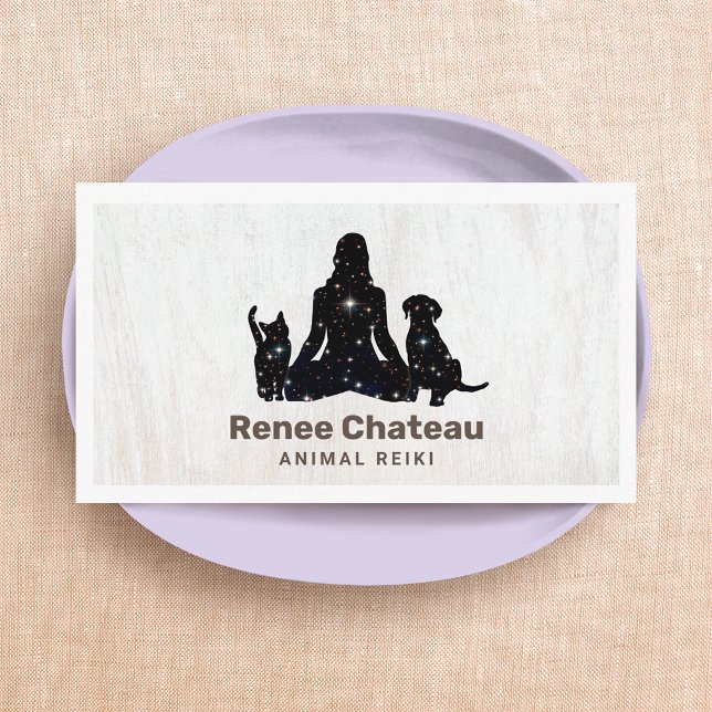 Carte de visite principal du Reiki animal (Créateur téléchargé)