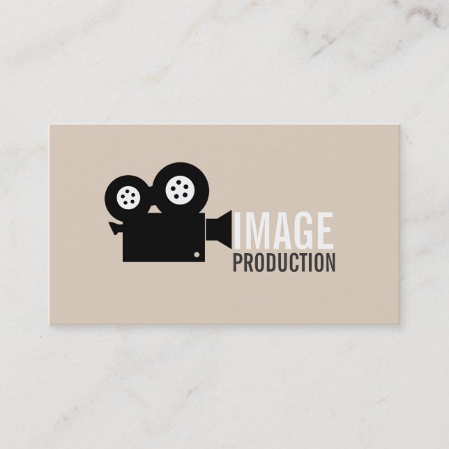 Carte De Visite Producteur de films cinématographiques réalisateur (Devant)
