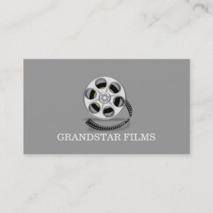 Carte De Visite Producteur de films Clapperboard