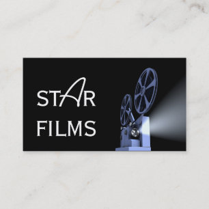 Carte De Visite Producteur de films de réalisateur moderne