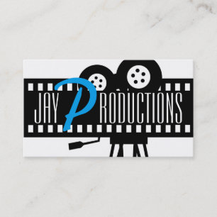 Carte De Visite Producteur de films de réalisateur moderne