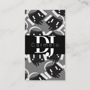 Carte De Visite Producteur de musique robotique boite de nuit