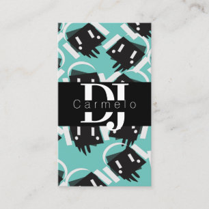 Carte De Visite Producteur de musique robotique boite de nuit