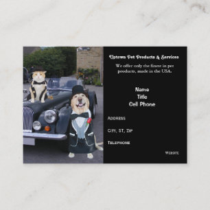 Carte De Visite Produits et services d'animal familier