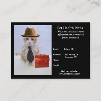 Carte De Visite Produits et services d'animal familier
