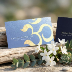 Carte De Visite Professeur de méditation de studio de yoga Coach d