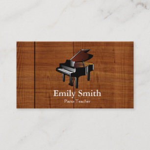 Carte De Visite Professeur de piano