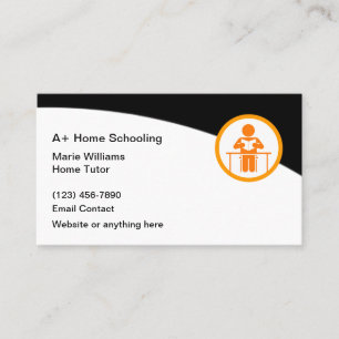 Carte De Visite Professeur de tuteur à la maison
