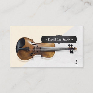 Carte De Visite Professeur de violon