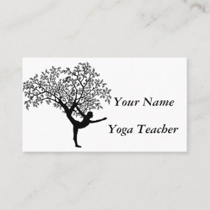 Carte De Visite Professeur de yoga