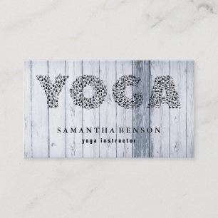 Carte De Visite Professeur de yoga