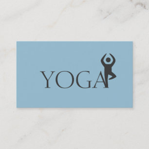Carte De Visite Professeur de Yoga, Cours