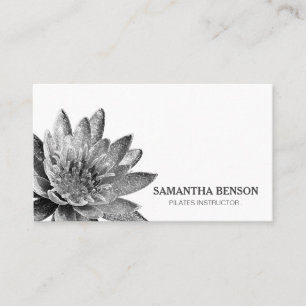 Carte De Visite Professeur de Yoga Lotus